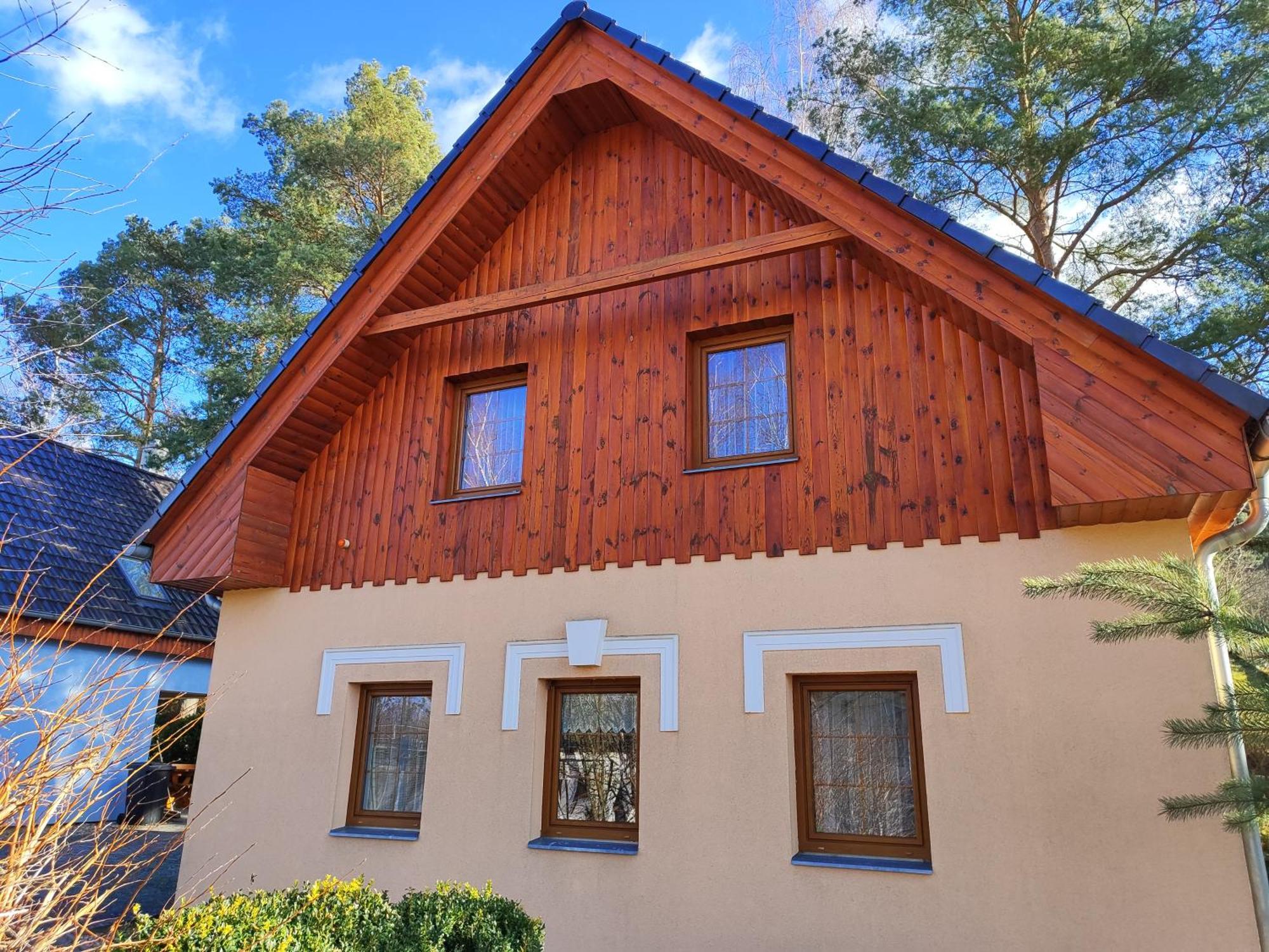 Chaty Kolodeje - Ubytovani U Reky V Soukromem Arealu-Orange Kolodeje nad Luznici Екстер'єр фото